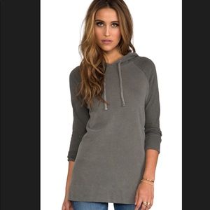 🎀Womens James Perse Colorblocked A Line Hoodie 🎀